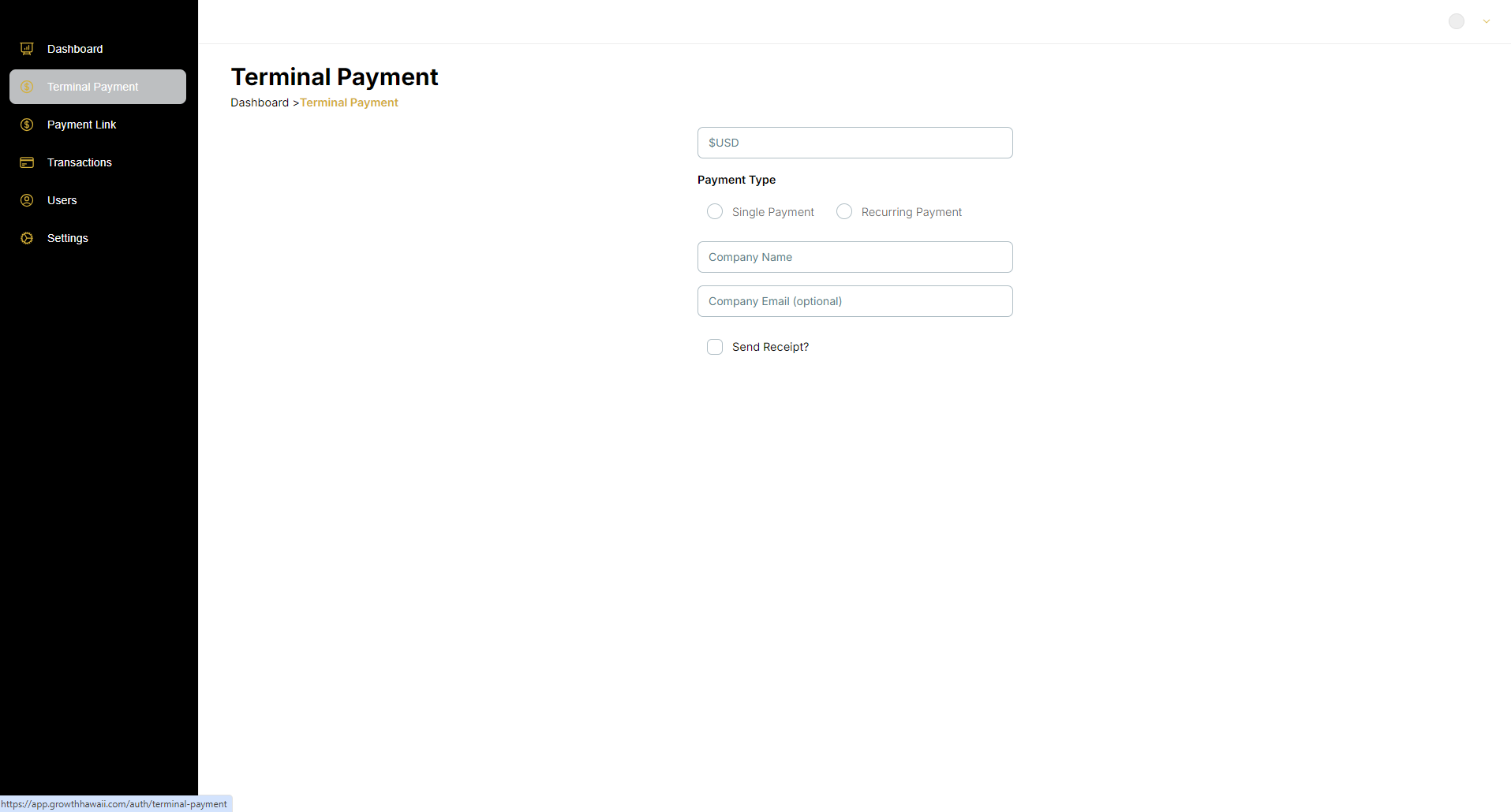 Building a Point of Sale Web App For A Startup - Project image 1